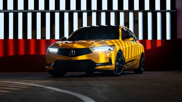 ホンダ 1/18 インテグラ HONDA INTEGRA 2023 イエロー イグニッションモデル 1/18 ホンダ インテグラ (DC5) タイプR